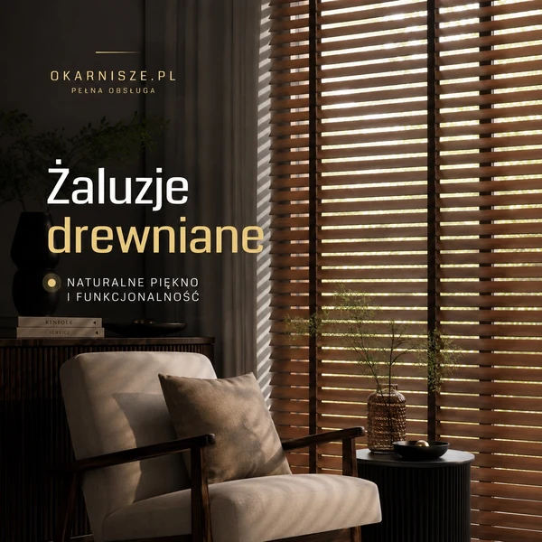 Żaluzje drewniane i bambusowe Warszawa