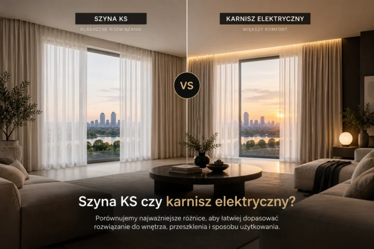 Szyna KS czy karnisz elektryczny — różnice